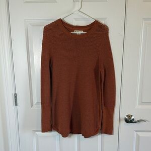 Akini Rust Knit Sweater
